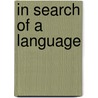 In search of a language door Schermer