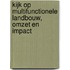 Kijk op multifunctionele landbouw, omzet en impact