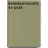 Beleidsevaluatie ex-post