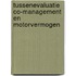 Tussenevaluatie co-management en motorvermogen