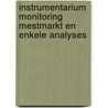 Instrumentarium monitoring mestmarkt en enkele analyses door M.W. Hoogeveen