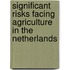 Significant risks facing agriculture in the Netherlands