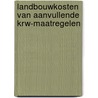 Landbouwkosten van aanvullende KRW-maatregelen door Onbekend