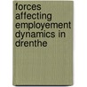 Forces affecting employement dynamics in Drenthe door Onbekend