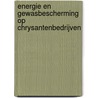 Energie en gewasbescherming op chrysantenbedrijven by C.J.M. Vernooy