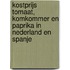 Kostprijs tomaat, komkommer en paprika in Nederland en Spanje