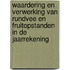 Waardering en verwerking van rundvee en fruitopstanden in de jaarrekening