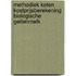 Methodiek keten kostprijsberekening biologische geitenmelk