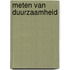 Meten van duurzaamheid