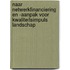 Naar netwerkfinanciering en -aanpak voor kwaliteitsimpuls landschap