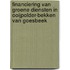 Financiering van groene diensten in Ooijpolder-Bekken van Goesbeek