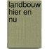 Landbouw hier en nu