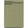Evaluatie van mestafzetovereenkomsten en dierrechten by J.W. van der Schans