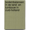 Bodembalansen in de land- en tuinbouw in Zuid-Holland door H.H. Luesink