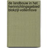 De landbouw in het herinrichtingsgebied Blokzijl-Vollenhove door P.J. Rijk