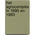 Het agrocomplex in 1990 en 1993