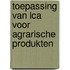 Toepassing van LCA voor agrarische produkten
