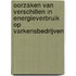 Oorzaken van verschillen in energieverbruik op varkensbedrijven