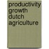 Productivity growth dutch agriculture