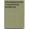 Arbeidsbehoefte -voorziening landbouw by Spierings