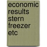 Economic results stern freezer etc door Dai Tianyuan