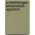 Ontwikkelingen personeelsb. agrarisch