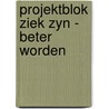 Projektblok ziek zyn - beter worden by Homminga