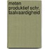 Meten produktief schr. taalvaardigheid