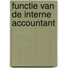 Functie van de interne accountant door Moret