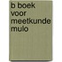 B boek voor meetkunde mulo