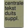 Centrale tekst duits suppl. door Begeman