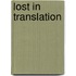 Lost in Translation