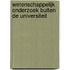 Wetenschappelijk onderzoek buiten de universiteit