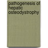 Pathogenesis of hepatic osteodystrophy door S.W. van der Merwe