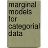 Marginal models for categorial data door W.P. Bergsma