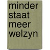 Minder staat meer welzyn door Onbekend