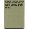 Socio-economic well-being beh. react. by Groenland
