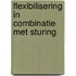 Flexibilisering in combinatie met sturing