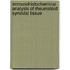 Immunohistochemical analysis of rheumatoid synovial tissue