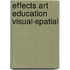 Effects art education visual-spatial