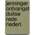 Jenninger ontvangst duitse rede nederl.