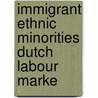 Immigrant ethnic minorities dutch labour marke door Siegers