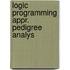 Logic programming appr. pedigree analys