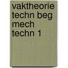 Vaktheorie techn beg mech techn 1 door Heynen