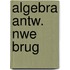 Algebra antw. nwe brug
