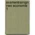 Examentrainign vwo economie 1