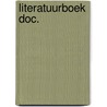 Literatuurboek doc. door Maarten De Vos