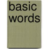 Basic words door Caridia