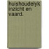 Huishoudelyk inzicht en vaard.