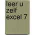 Leer u zelf Excel 7